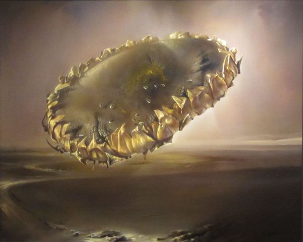 ひまわり 130x162cm IMG_0169t