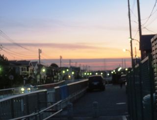 046夕暮れに
